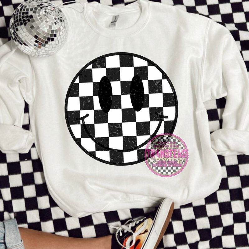 CHECKERED FLAG SMILEY