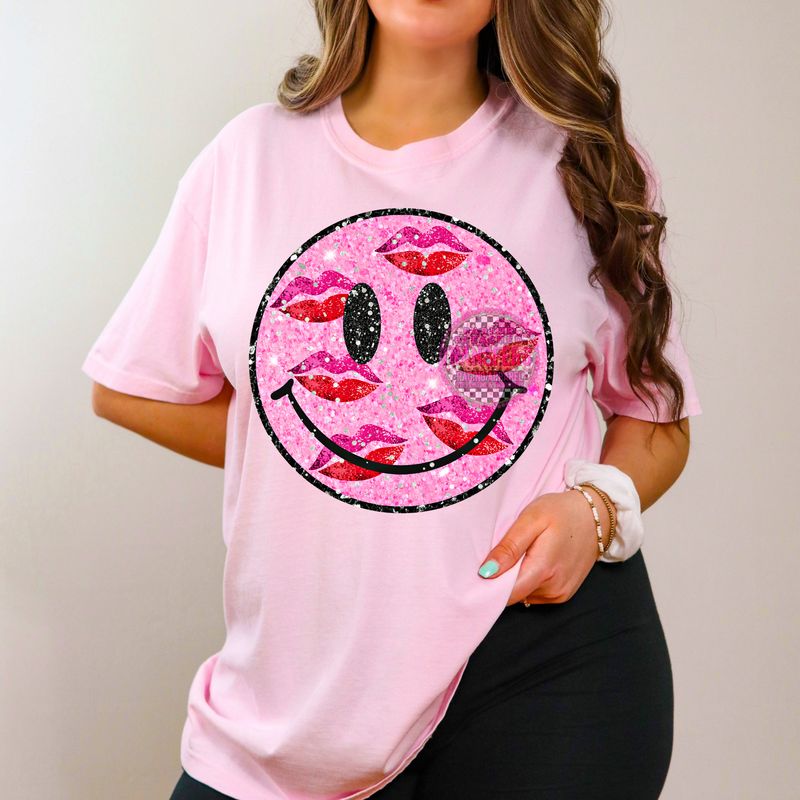 GLITTER LIP SMILEYS
