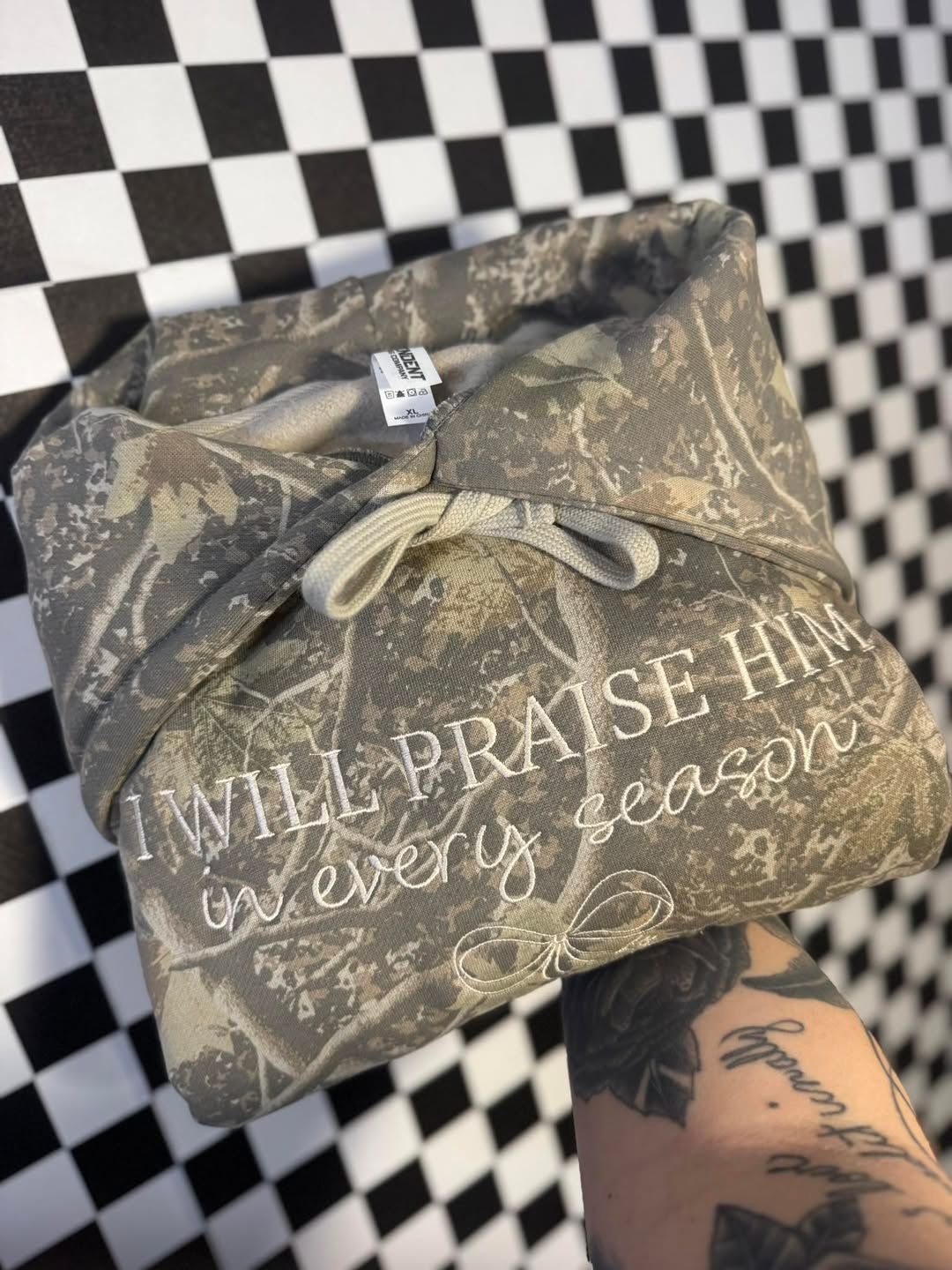 I will Praise Him Hoodie