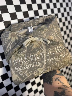 I will Praise Him Hoodie