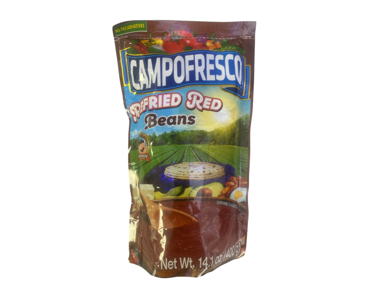 Campofresco frijoles rojos refritos 14.1 oz