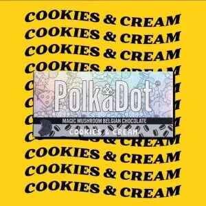 PolkaDot Cookies and Cream Belgian Chocolate