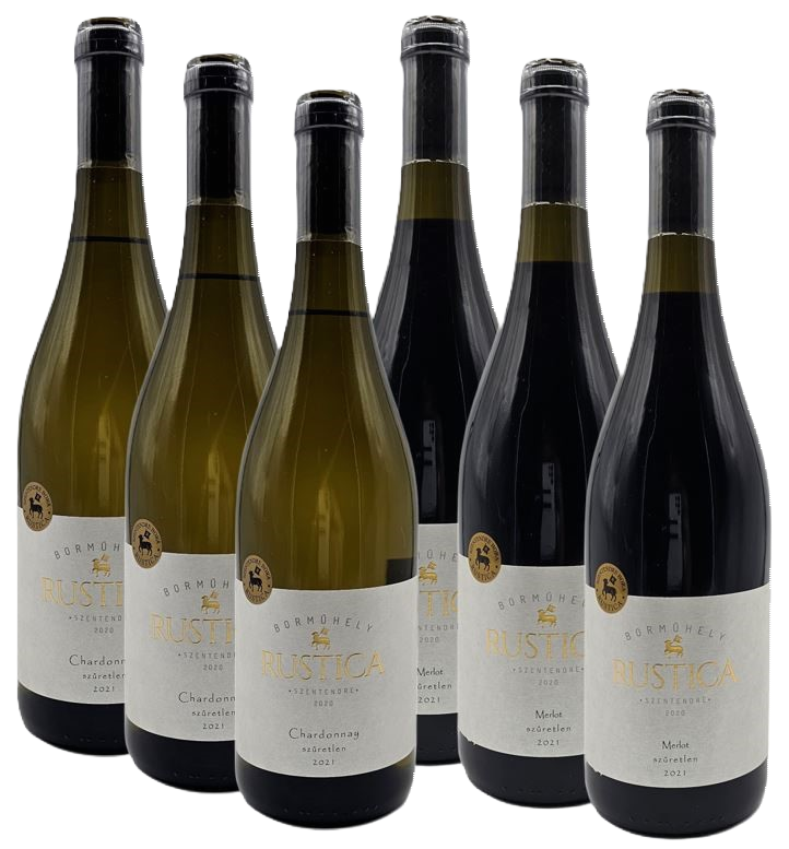 Csomagajánlat (-15%) - 3 Chardonnay, 3 Merlot
