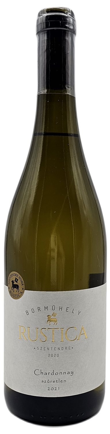 Chardonnay 2021 szűretlen, száraz fehérbor