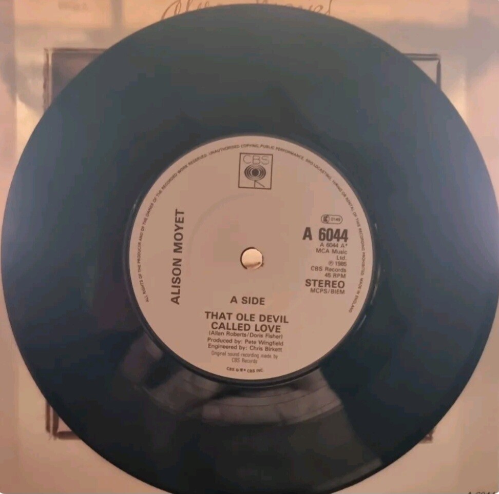 Alison Moyet That Ole Devil Called Love 7&quot;, Single, Ast