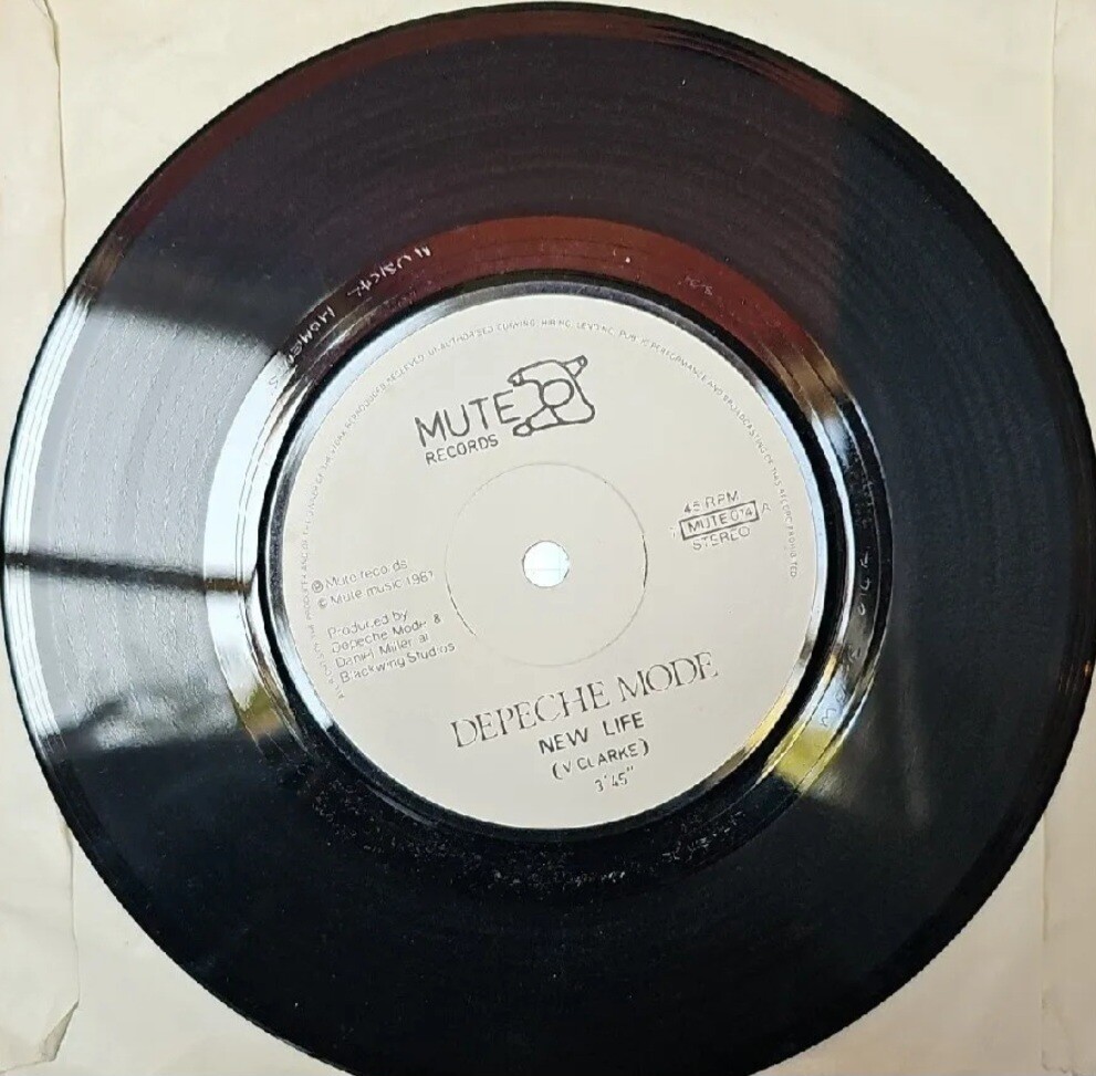 Depeche Mode New Life 7&quot;, Single