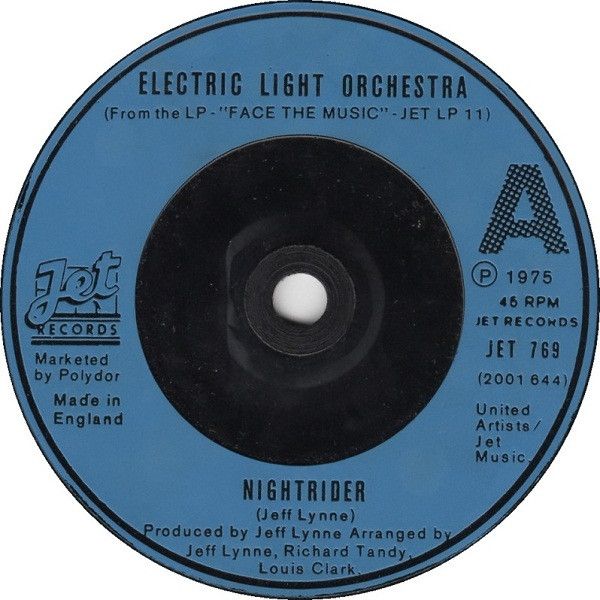 Electric Light Orchestra - Nightrider (7&quot;, Single) (Near Mint (NM or M-))