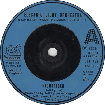 Electric Light Orchestra - Nightrider (7&quot;, Single) (Near Mint (NM or M-))