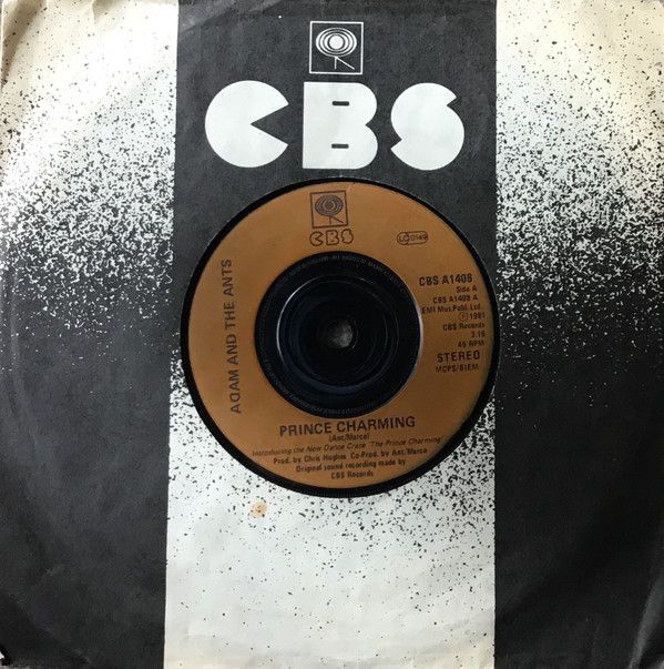 Adam And The Ants - Prince Charming (7&quot;, Single) (Near Mint (NM or M-))