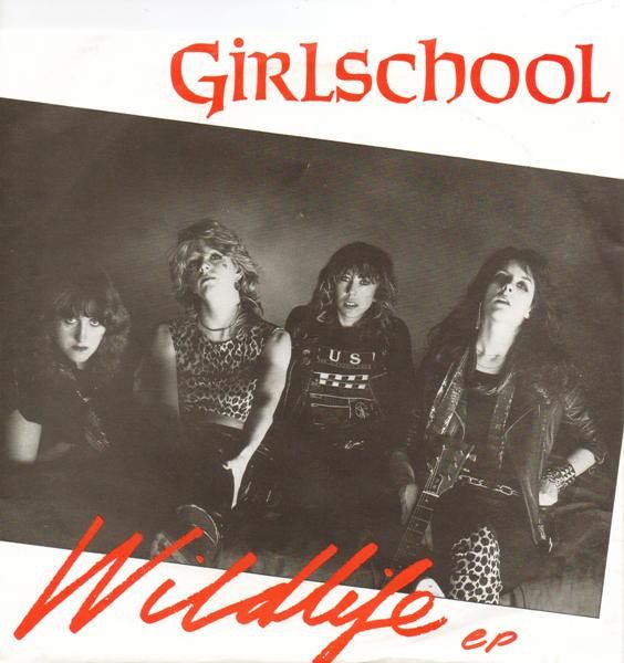 Girlschool - Wildlife EP (7&quot;, EP, Red) (Near Mint (NM or M-))