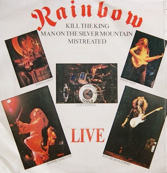Rainbow - Live (7&quot;, EP, Red) (Near Mint (NM or M-))
