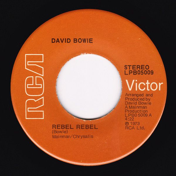 David Bowie - Rebel Rebel (7&quot;, Single, US ) (Very Good (VG))