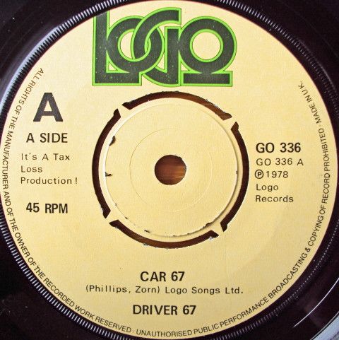 Driver 67 - Car 67 (7&quot;, Kno) (Good Plus (G+))