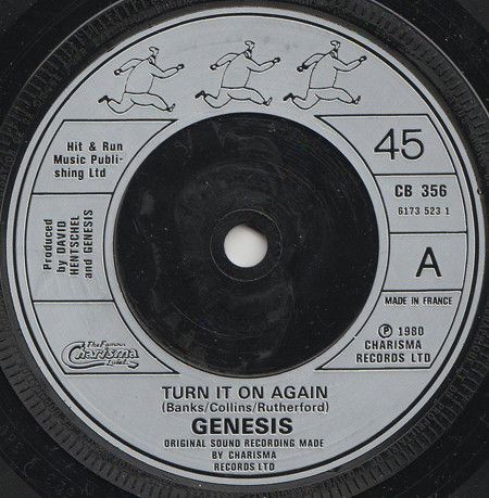 Genesis - Turn It On Again (7&quot;, Single, Fre) (Near Mint (NM or M-))