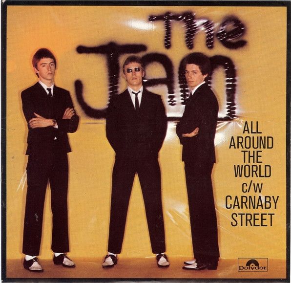 The Jam - All Around The World c/w Carnaby Street (7&quot;, Single) (Very Good Plus (VG+))