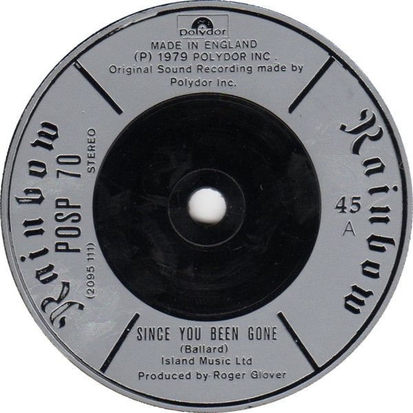 Rainbow - Since You Been Gone (7&quot;, Single, Sil) (Near Mint (NM or M-))