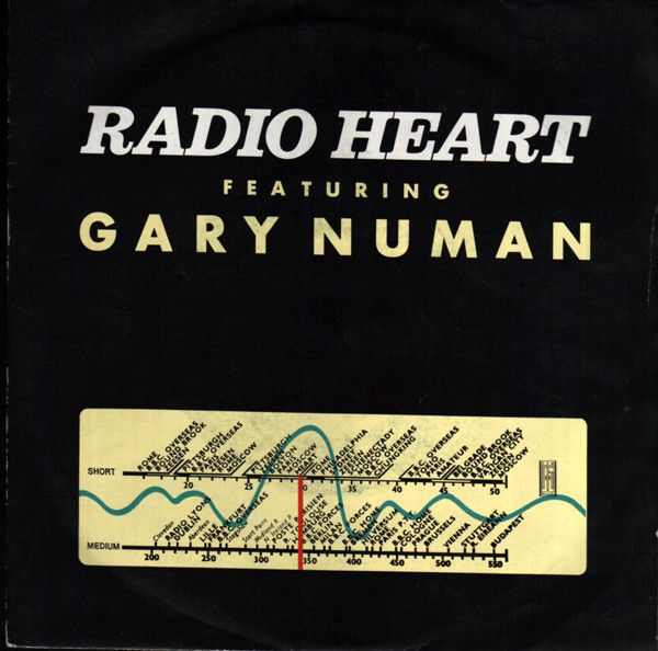 Radio Heart Featuring Gary Numan - Radio Heart (7&quot;, Single, Bla) (Near Mint (NM or M-))