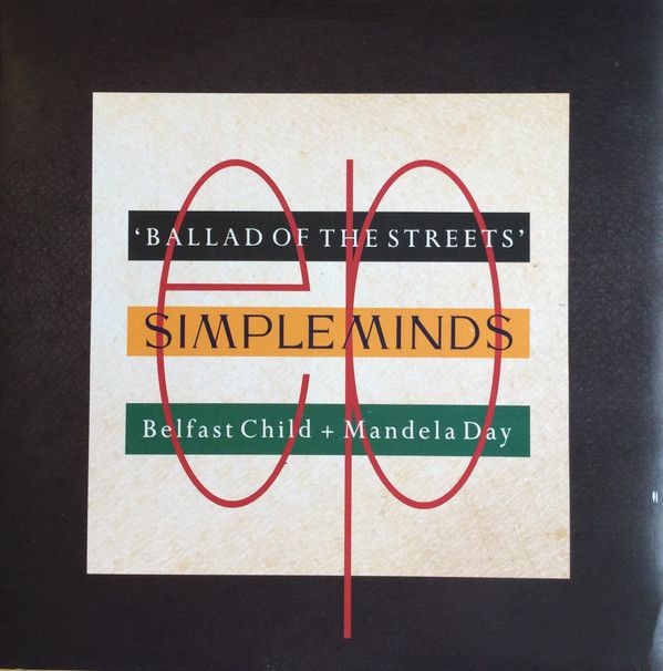 Simple Minds - Ballad Of The Streets (7&quot;, EP, Bla) (Very Good Plus (VG+))