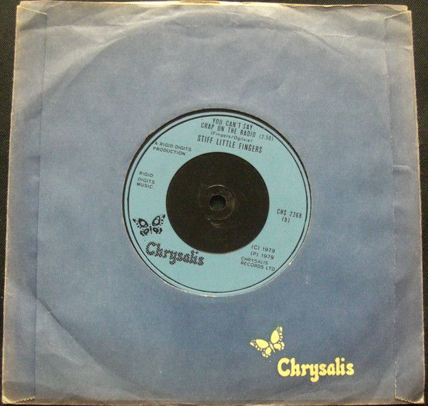 Stiff Little Fingers - Straw Dogs (7&quot;, Single, Com) (Near Mint (NM or M-))
