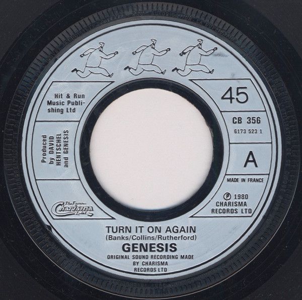 Genesis - Turn It On Again (7&quot;, Single, Fre) (Very Good (VG))