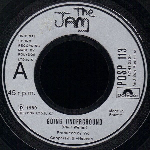 The Jam - Going Underground / The Dreams Of Children (7&quot;, Single, Lar) (Near Mint (NM or M-))