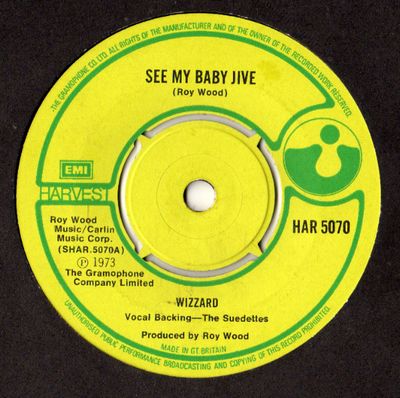 Wizzard  - See My Baby Jive (7&quot;, Single, 4-p) (Fair (F))