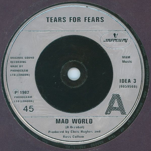 Tears For Fears - Mad World (7&quot;, Single, Gen) (Very Good Plus (VG+))