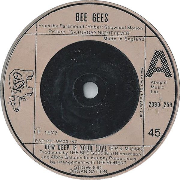Bee Gees - How Deep Is Your Love (7&quot;, Single, Mono, Bei) (Good (G))