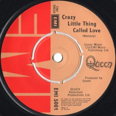 Queen - Crazy Little Thing Called Love (7&quot;, Single, Com) (Near Mint (NM or M-))