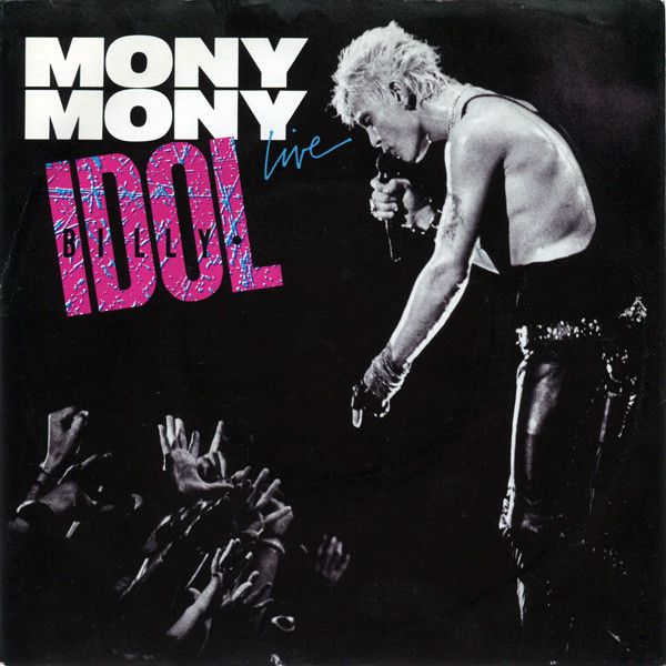 Billy Idol - Mony Mony (Live) (7&quot;, Single) (Very Good Plus (VG+))