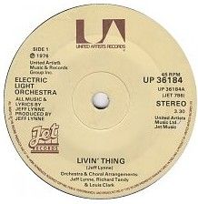 Electric Light Orchestra - Livin&#39; Thing (7&quot;, Single, Sol) (Very Good Plus (VG+))