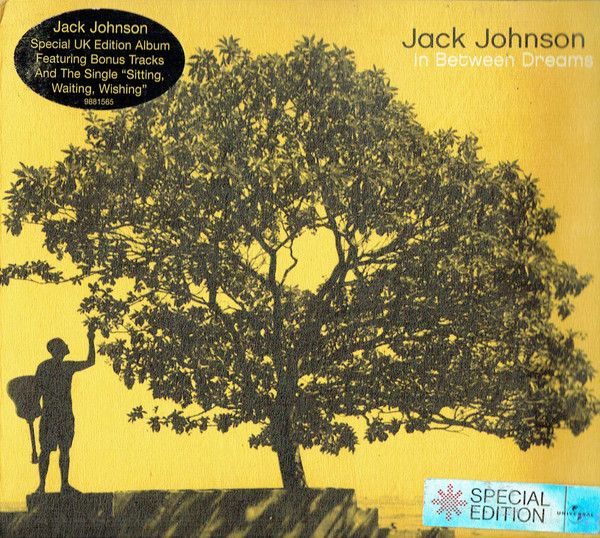 Jack Johnson - In Between Dreams (CD, Album, S/Edition, Dig) (Good Plus (G+))