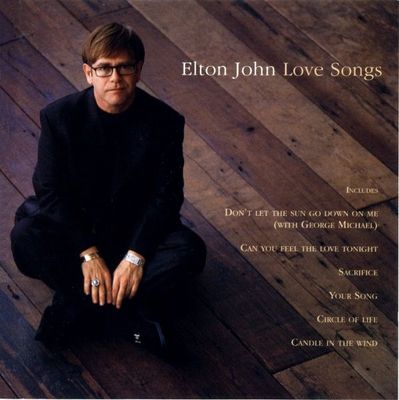Elton John - Love Songs (CD, Comp, Dis) (Good Plus (G+))