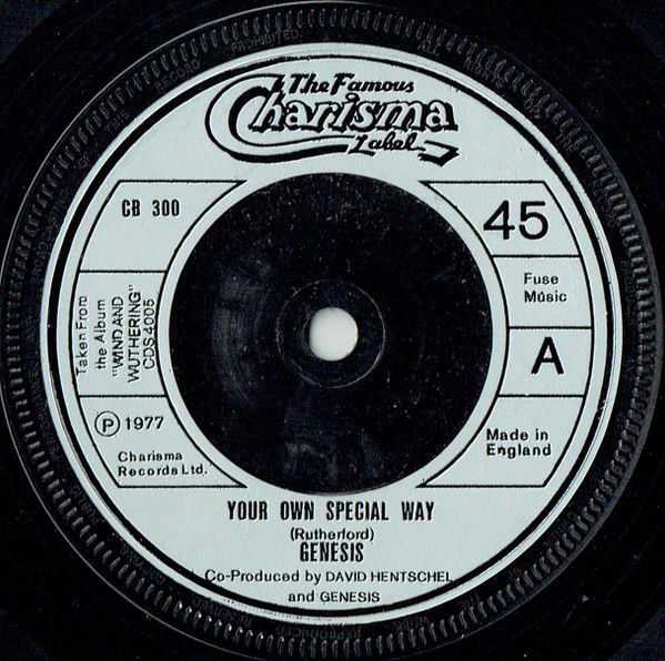 Genesis - Your Own Special Way (7&quot;, Single, Sil) (Near Mint (NM or M-))