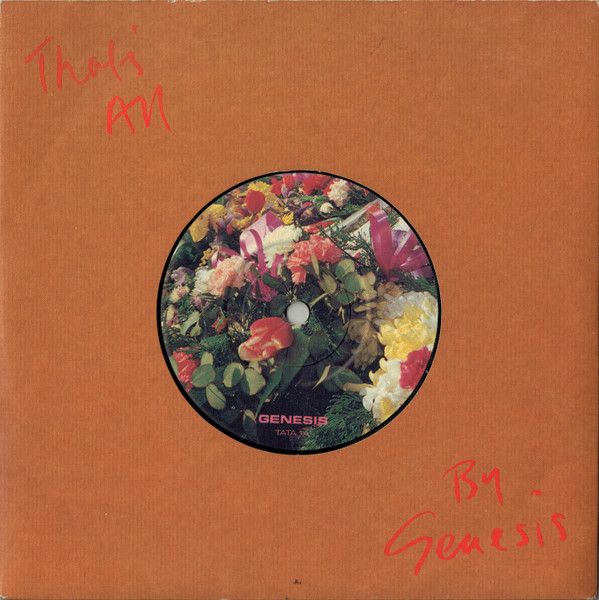 Genesis - That&#39;s All (7&quot;, Single, Car) (Very Good Plus (VG+))