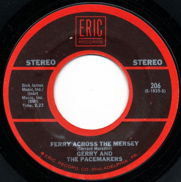 Gerry &amp; The Pacemakers - Ferry Across The Mersey / I Like It (7&quot;) (Very Good Plus (VG+))