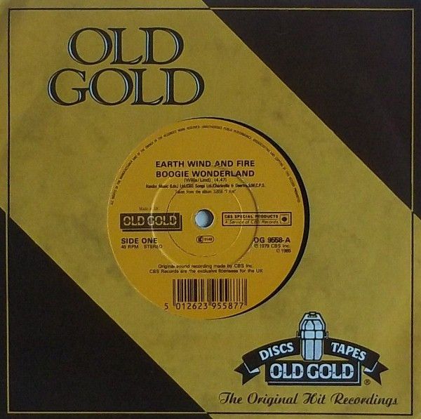 Earth, Wind &amp; Fire - Boogie Wonderland / Let&#39;s Groove (7&quot;, Single) (Very Good (VG))