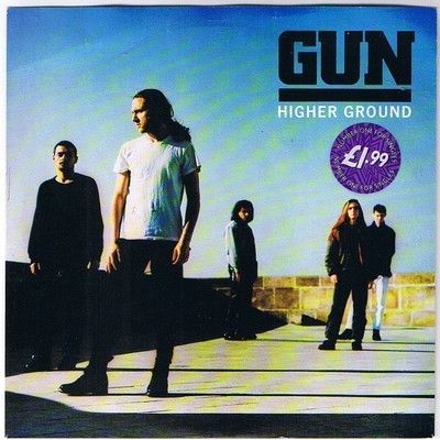Gun  - Higher Ground (7&quot;, Single) (Very Good (VG))