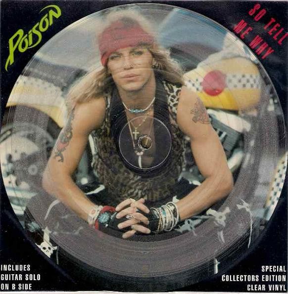 Poison  - So Tell Me Why (7&quot;, Single, Ltd, Cle) (Very Good Plus (VG+))