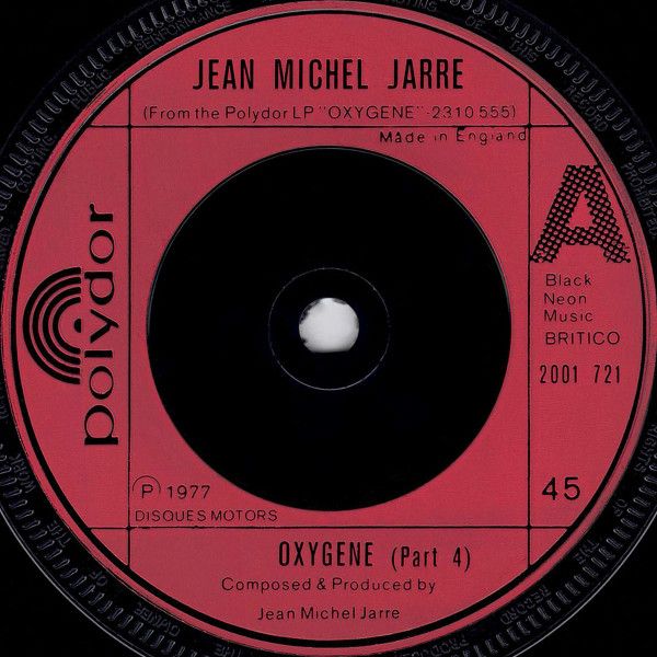 Jean-Michel Jarre - Oxygene (Part 4) (7&quot;, Single, Red) (Near Mint (NM or M-))
