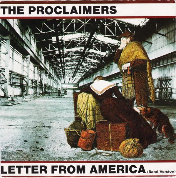 The Proclaimers - Letter From America (Band Version) (7&quot;, Single, Pap) (Very Good (VG))