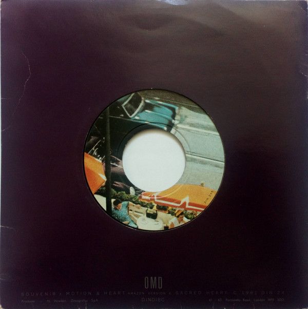 Orchestral Manoeuvres In The Dark - Souvenir (7&quot;, Single, Bil) (Very Good Plus (VG+))