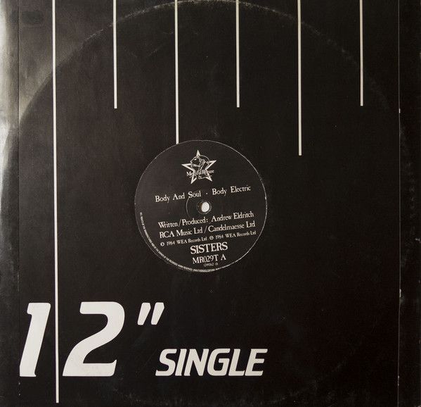 The Sisters Of Mercy - Body And Soul (12&quot;, Single) (Very Good Plus (VG+))