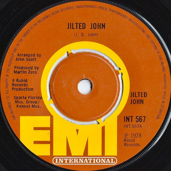 Jilted John - Jilted John (7&quot;, Single, RE, Com) (Very Good (VG))