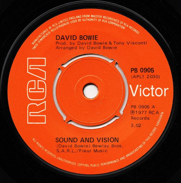 David Bowie - Sound And Vision (7&quot;, Single) (Near Mint (NM or M-))