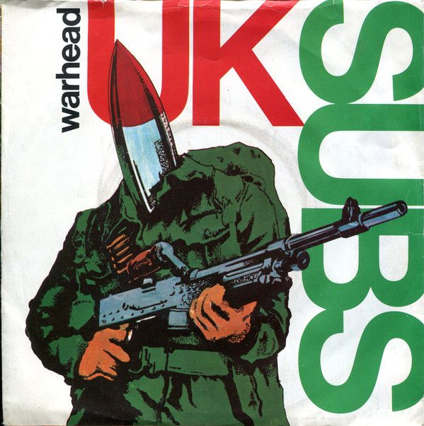 UK Subs - Warhead (7&quot;, Single, 4 P) (Near Mint (NM or M-))