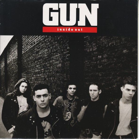 Gun  - Inside Out (7&quot;, Single) (Very Good Plus (VG+))