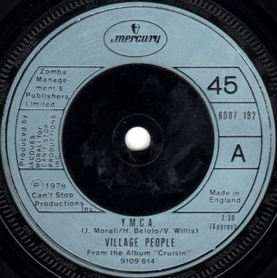 Village People - Y.M.C.A. (7&quot;, Single, Sil) (Good (G))