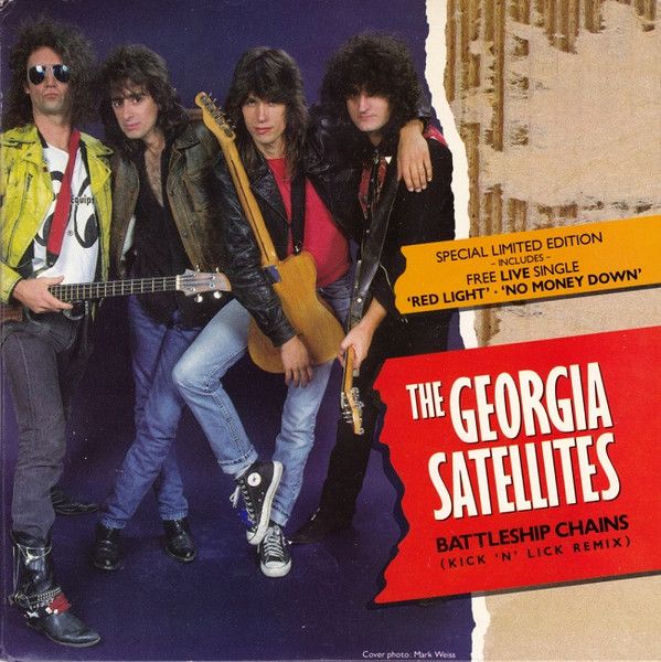 The Georgia Satellites - Battleship Chains (2x7&quot;, Single, Ltd) (Very Good Plus (VG+))