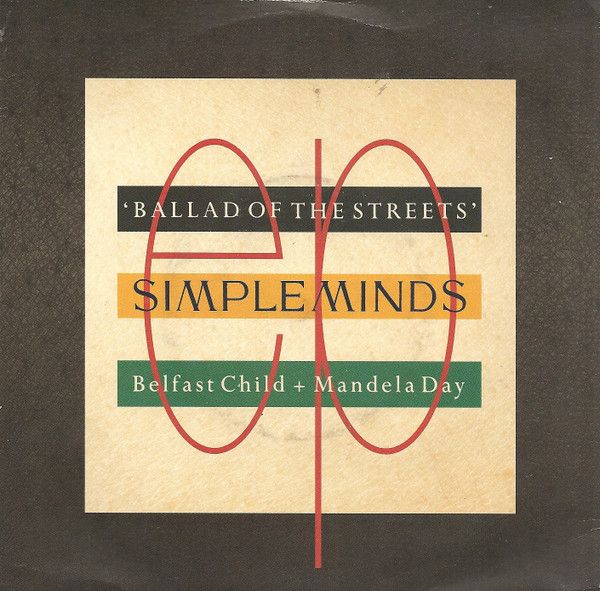 Simple Minds - Ballad Of The Streets (7&quot;, EP, Sil) (Very Good (VG))